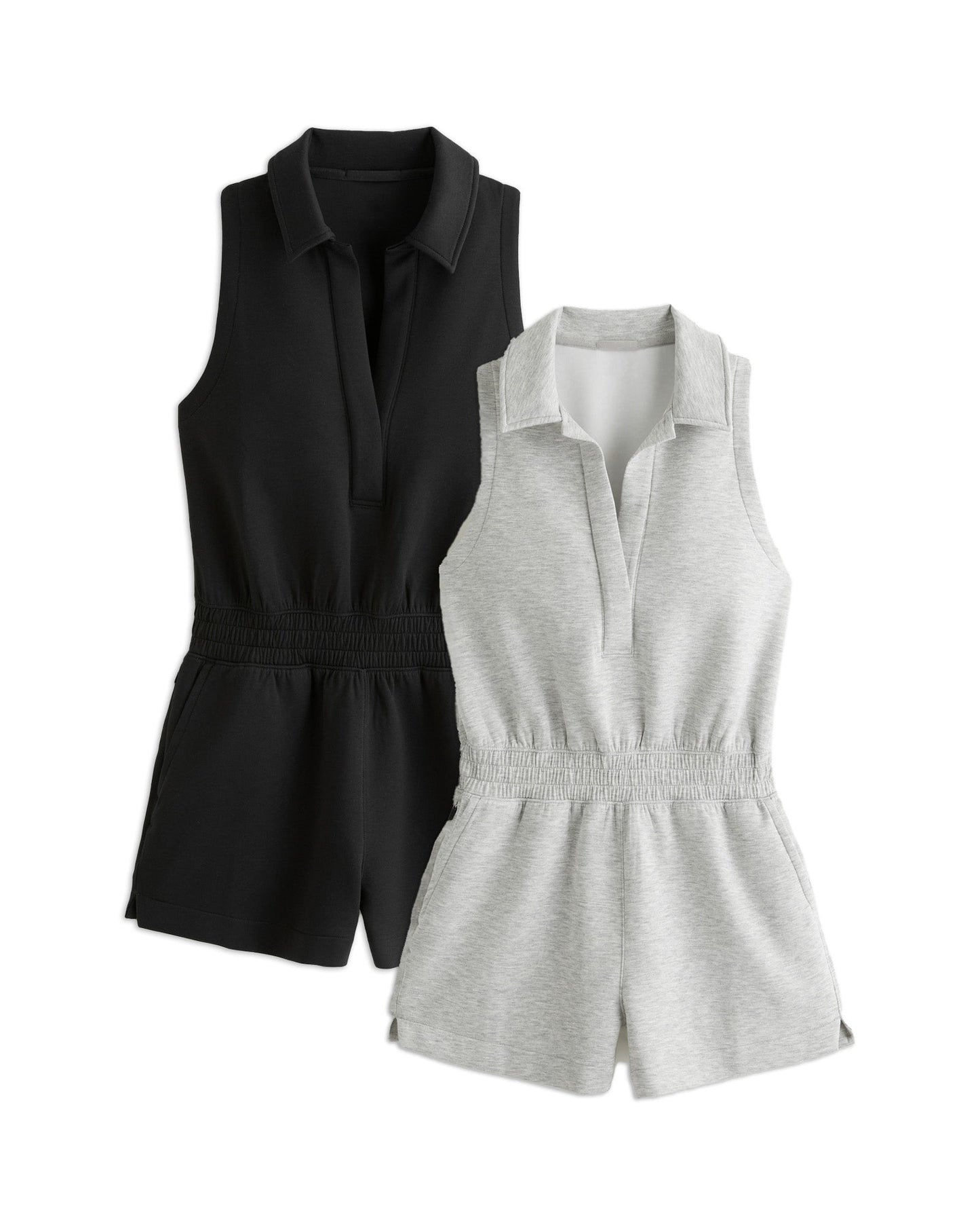 KNIT Polo Romper(BUY MORE SAVE MORE)
