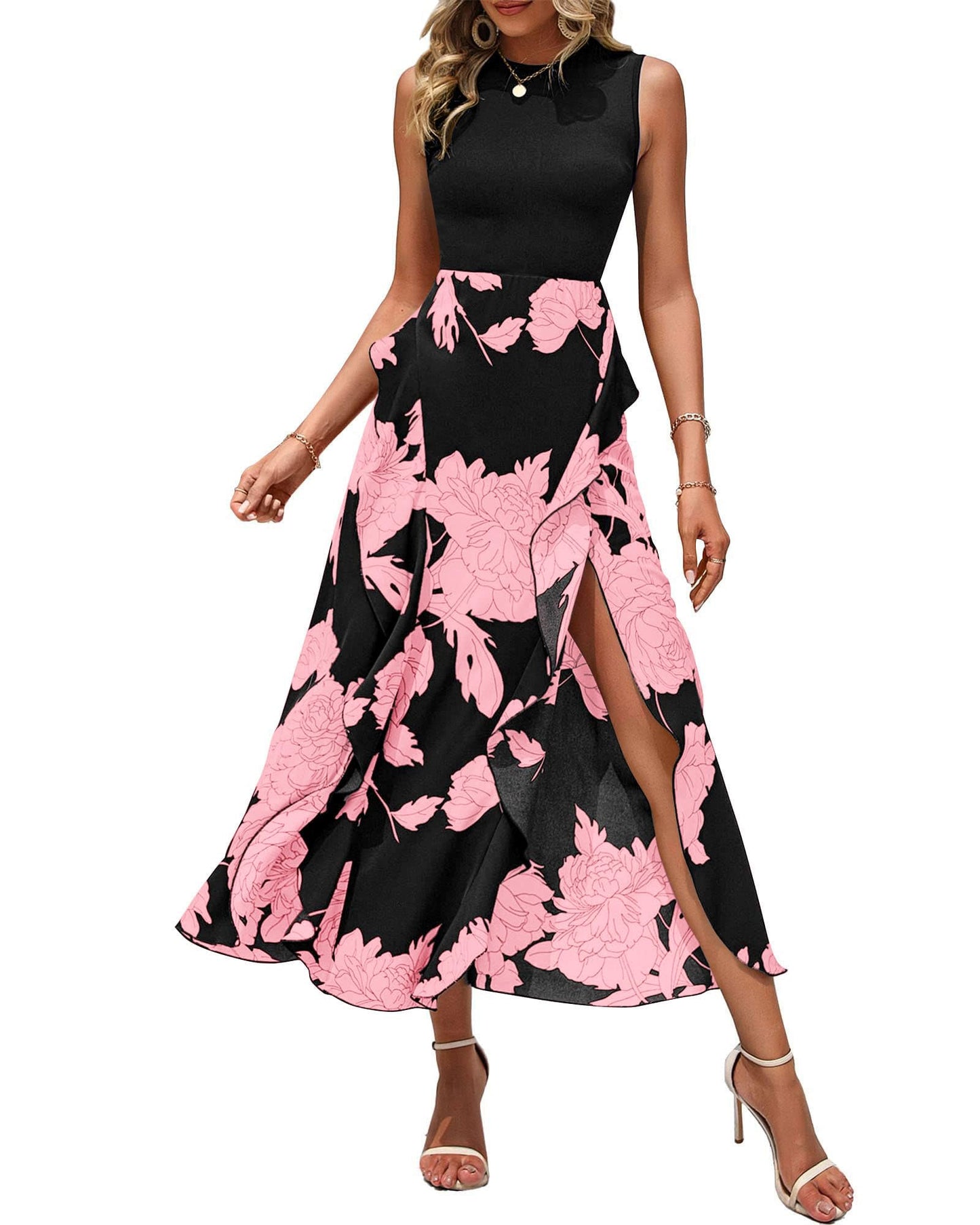 Womens Dresses 2025 Spring Summer Deep V Neck Elegant Bow tie Mini Dress